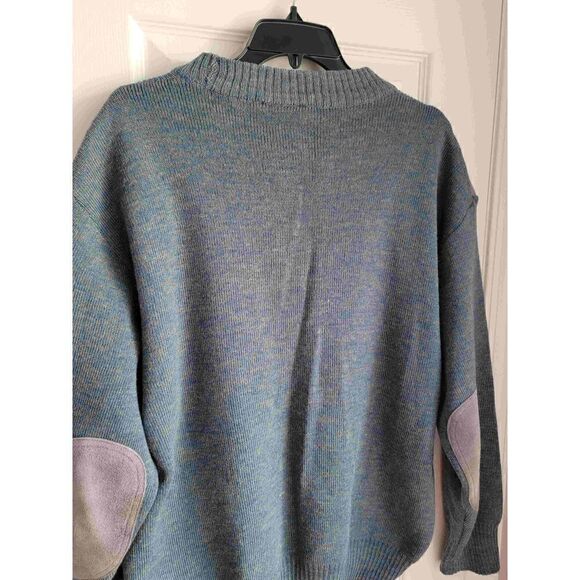 Ireland Men Wool Elbow Patches Sweater XL - Picture 9 of 10